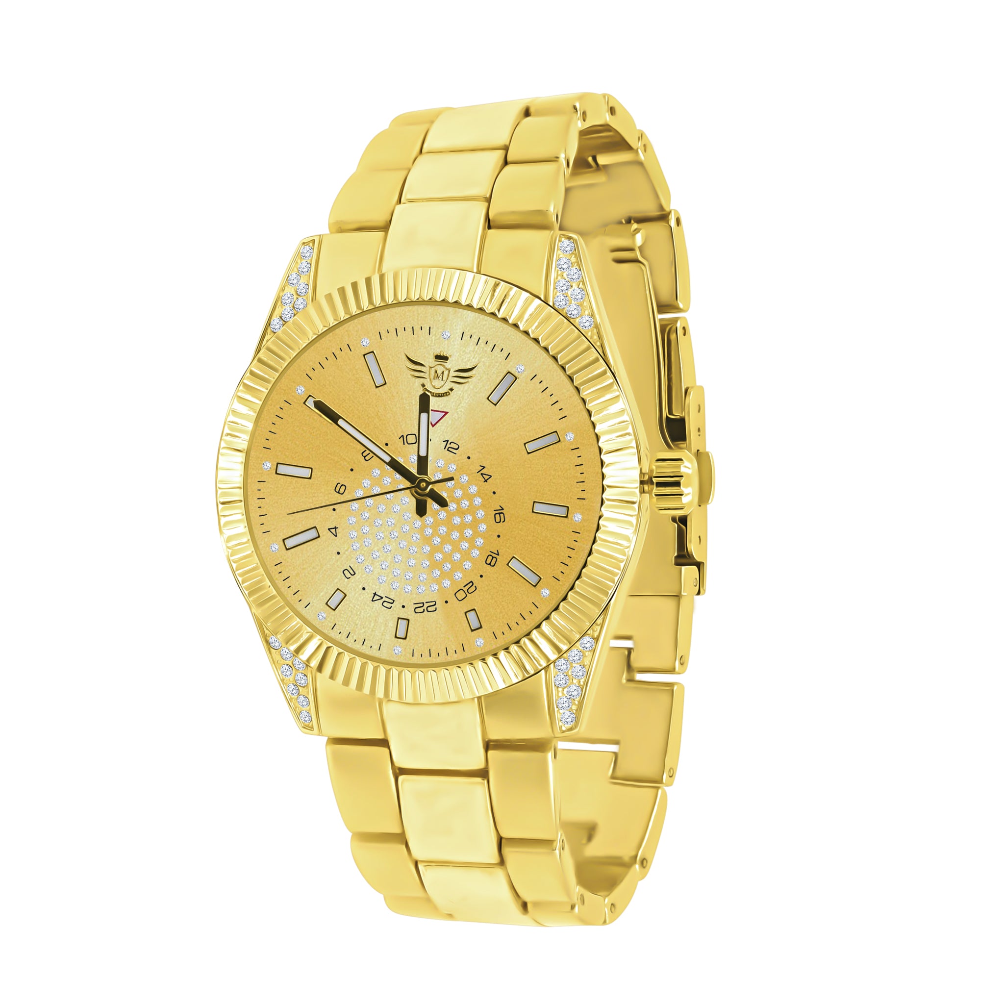 RIDER HIP HOP WATCH I 563042 featuring a luminous metal band and stylish dial with prominent hour markers.